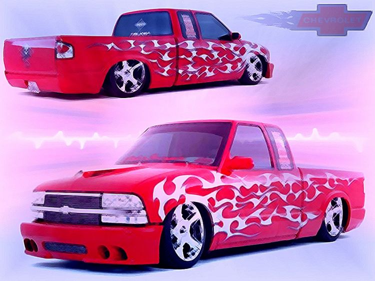 Wallpapers Cars Chevrolet Pick up Lowrider