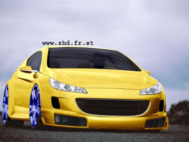 Wallpapers Cars Tuning Peugeot 407 GT Coup 