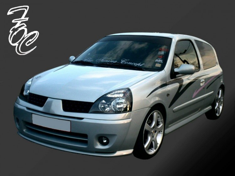 Wallpapers Cars Renault Clio tuning FOC 