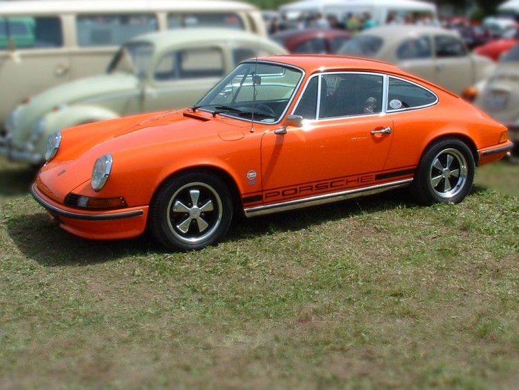 Fonds d' cran Voitures Porsche Ancienne 911