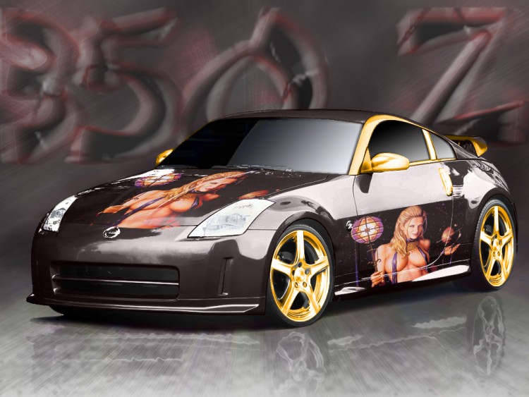 Wallpapers Cars Tuning Nissan 350Z