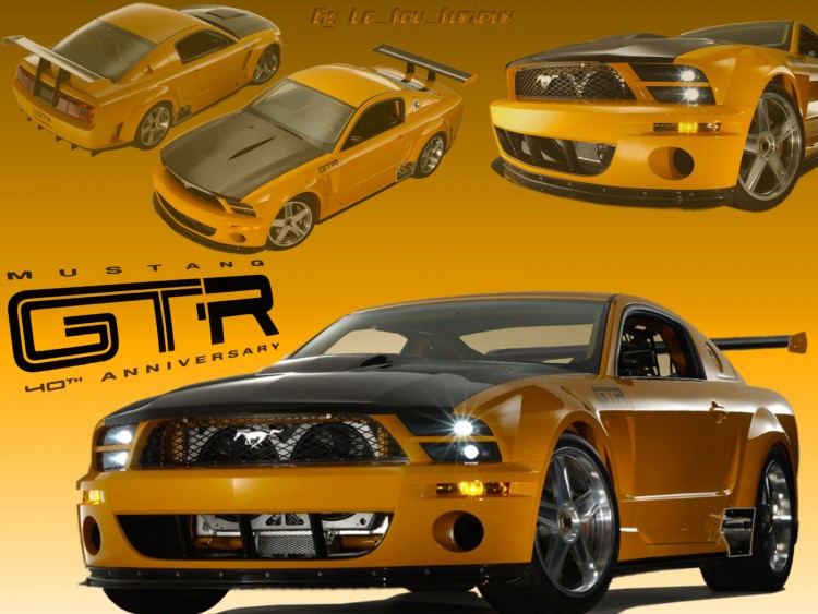 Wallpapers Cars Ford Ford Mustang GTR