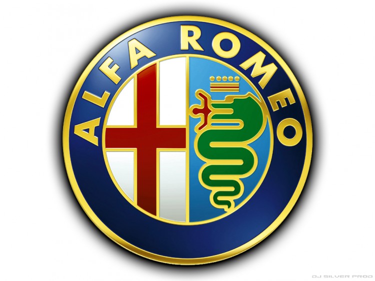 Fonds d' cran Voitures Alfa Rom o logo alfa