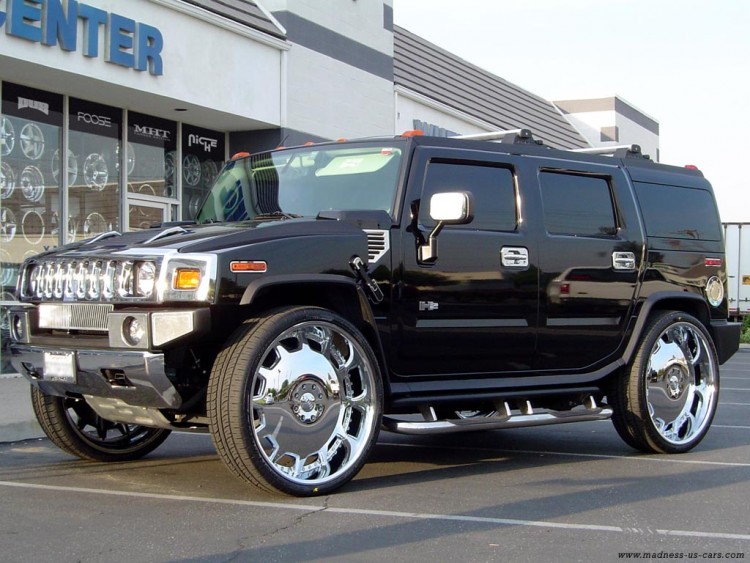 Wallpapers Cars Hummer Hummer h2 dub
