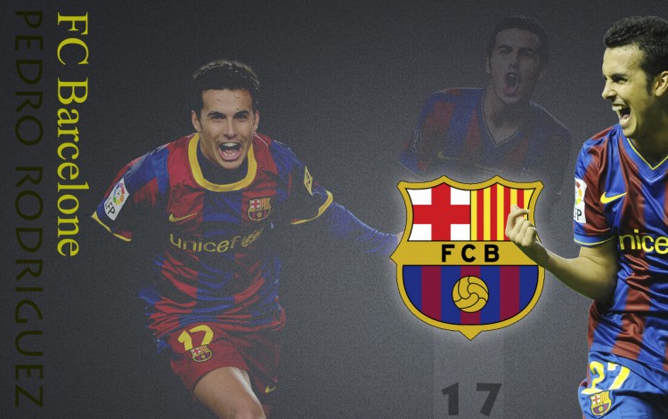 Wallpapers Sports Leisures Football FC Barcelone pedro rodriguez